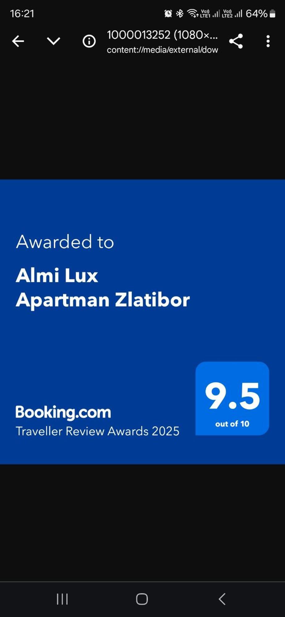 Almi Lux Apartman 즐라티보 외부 사진
